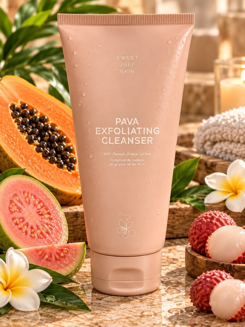 Sweet July Skin Pava Exfoliating Cleanser